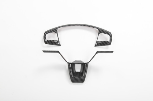 21-23 Ford Mustang Mach-E Abdeckung für Lenkrad - Carbon Glanz (53077644)