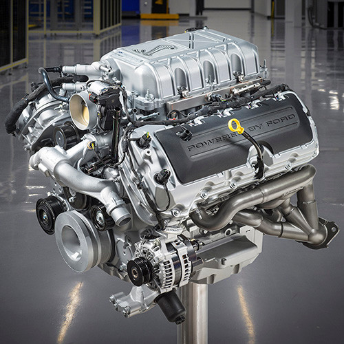 20-22 Ford Mustang Shelby GT500 (5.2) Komplettmotor - inkl. Kompressor - Neu