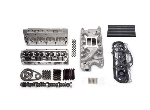 64-73 Ford Mustang (289, 302) Motor Top End Kit - Edelbrock - E-Street - 321 PS