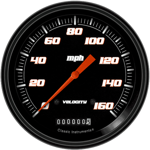 64-73 Ford Mustang Tacho - MPH