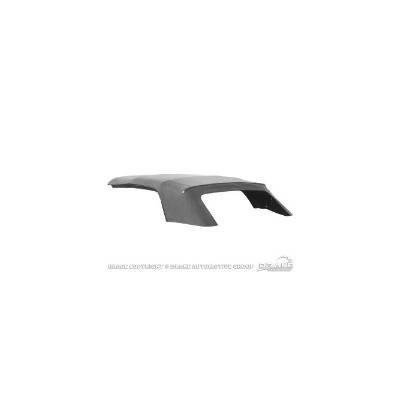 67-68 Ford Mustang (Convertible) Cabrioverdeck - Schwarz - Glasscheibe