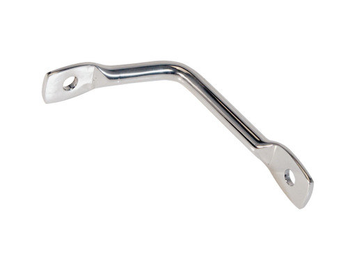 67-68 Ford Mustang Fanghaken Motorhaube - Edelstahl - Poliert