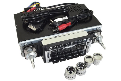 58-62 Chevrolet Corvette Radio - Custom Autosound USA-630 Stereo