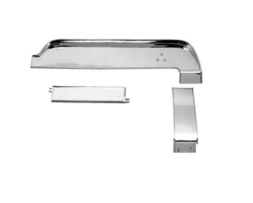 67-68 Ford Mustang Zierelement Armaturenbrett - Kunststoff, Chrom