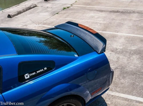 05-09 Ford Mustang Spoiler - Wicker Bill - Gurney Flap für 53079517 Hinten
