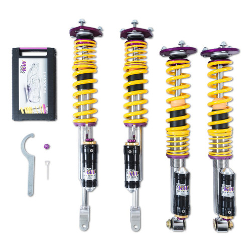 20-22 Ford Mustang Shelby GT500 (5.2) Fahrwerksset - KW Gewindefahrwerk Var. 4 Vorne und hinten