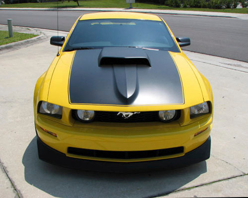 06-09 Ford Mustang Base (4.0) Motorhaube - Ram Air - A40