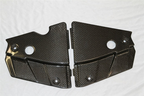 05-09 Ford Mustang GT (4.6) Abdeckung Kühlerträger - Carbon Vorne