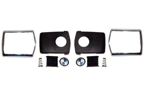 68-70 Ford Mustang Sicherheitsgurt - Reparatursatz Schnalle - Chrom - Paar
