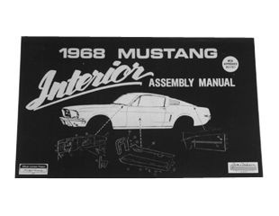 1968 Ford Mustang Technisches Handbuch - Innenraum