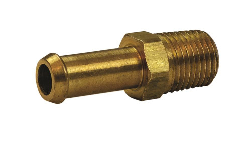 64-73 Ford Mustang Schlauchanschluss - Moroso - Messing - 3/8 " Schlauchanschluss auf 1/4 NPT