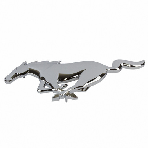 15-23 Ford Mustang Emblem Kühlergrill - Running Pony - Chrom - Ford OEM