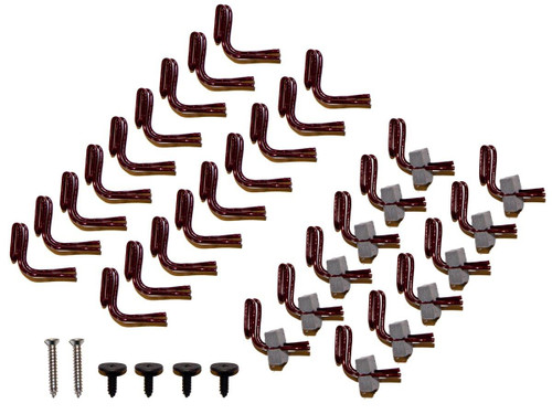 69-70 Ford Mustang Montageset Türverkleidung - Deluxe