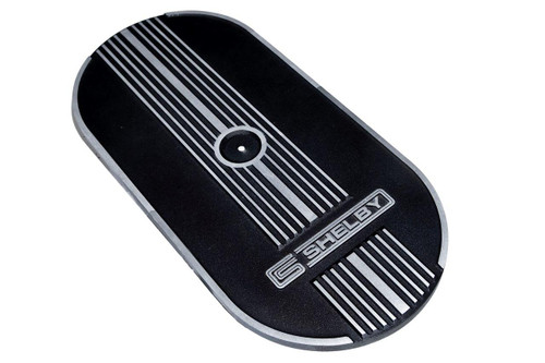 64-73 Ford Mustang Luftfilter komplett - Oval - Schwarz - Shelby