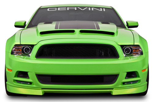 13-14 Ford Mustang GT (5.0) Spoiler - Cervinis - C-Series - Unlackiert Vorne unten