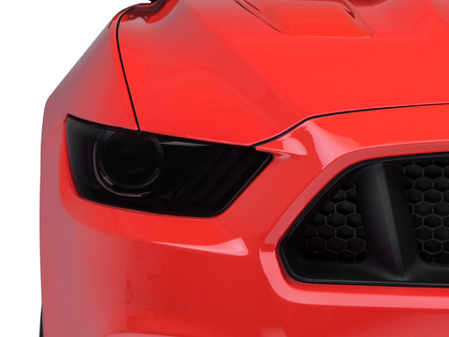 15-20 Ford Mustang Hauptscheinwerfer - Tönungsfolie - Schwarz