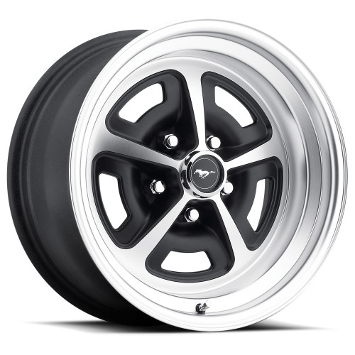 64-73 Ford Mustang Felge - Magnum 500 - Aluminium - 16x8 " - Schwarz matt