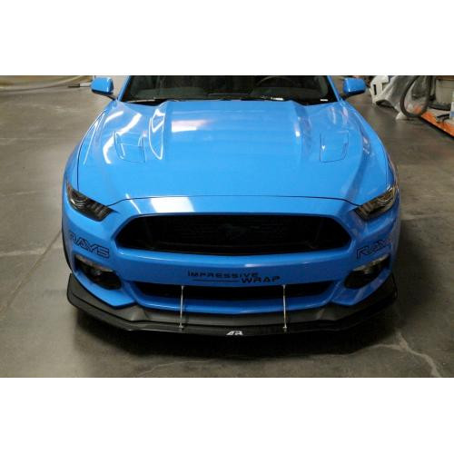 15-17 Ford Mustang Spoilerschwert - Carbon - Mit Performance Package Vorne