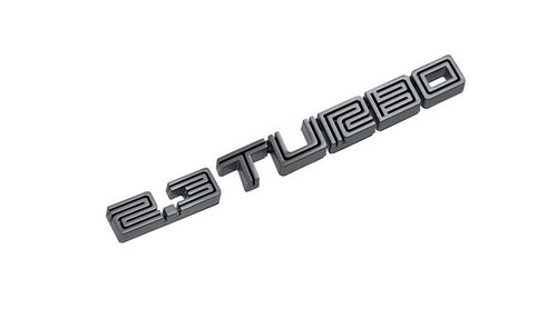 15-23 Ford Mustang Emblem Kotflügel - 2.3 Turbo - Grau