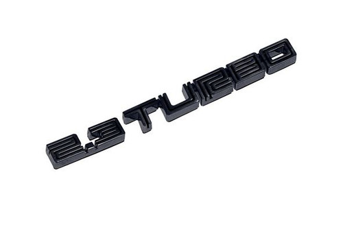 15-23 Ford Mustang Emblem Kotflügel - 2.3 Turbo - Schwarz