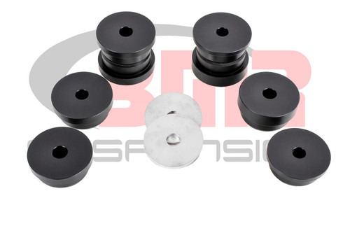 15-17 Ford Mustang Lagerset Hilfsrahmen - BMR - Delrin Lager - Schwarz