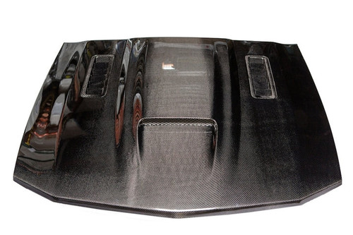 05-09 Ford Mustang Motorhaube - Carbon - RAM AIR - A61