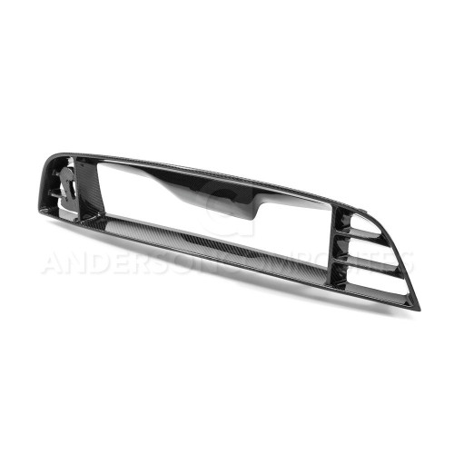 13-14 Ford Mustang Shelby GT500 Kühlergrill - Carbon - mit Cobra Emblem Halterung Vorne oben