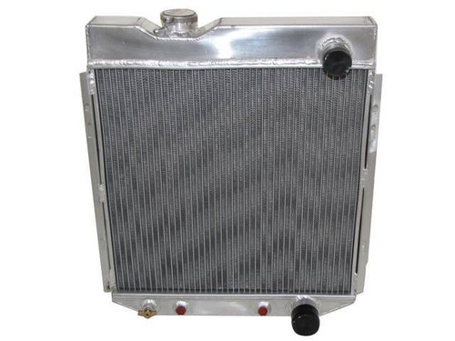 64-66 Ford Mustang (260, 289) Wasserkühler - Aluminium - 2-reihig - Mit Getriebeölkühler