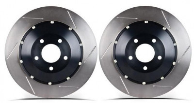 13-14 Ford Mustang (5.8) Bremsscheibensatz - Geschlitzt Vorne