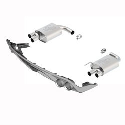 15-17 Ford Mustang GT (5.0) Abgasanlage - Ford Racing - 4-Rohr - Sport - GT-350 Style