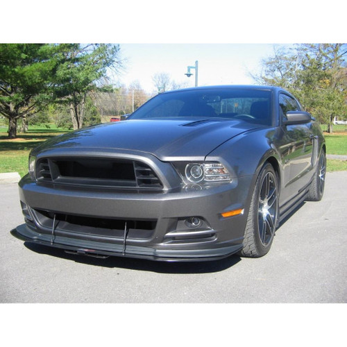 13-14 Ford Mustang GT (5.0) Spoilerschwert Satz - Carbon - mit California Special Front Vorne unten