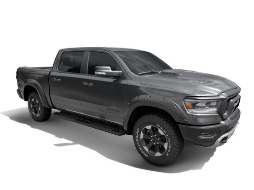 19-24 Ram 1500 Rebel Set Kotflügelverbreiterung - Bushwacker Pocket-Style - RAM DT - Rebel Vorne und hinten