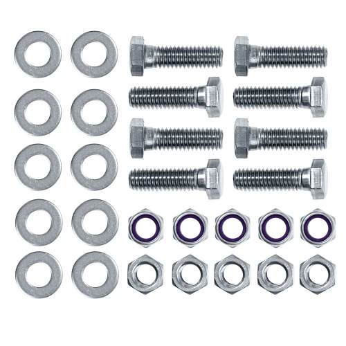64-66 Ford Mustang Montagematerial für Domstrebe - Komplett