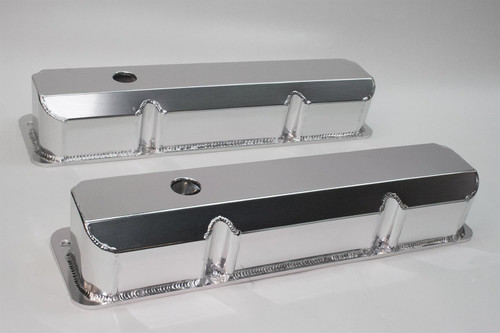 67-69 Ford Mustang (390, 428) Ventildeckel - Aluminium - Poliert
