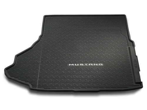 2024 Ford Mustang Kofferraummatte - OEM - Kunststoff - MUSTANG Schriftzug - Mit Subwoofer