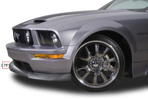 05-09 Ford Mustang GT (4.6) Spoiler - Cervinis - Type 2 - Unlackiert Vorne