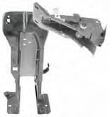 67-68 Ford Mustang Halter Bremspedal - Pedalbock - Schalt- oder Automatikgetriebe - Mit oder ohne BKV