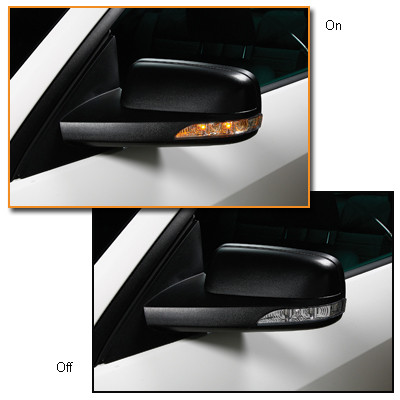 05-09 Ford Mustang Set Außenspiegel - inkl. LED Blinker Links und Rechts
