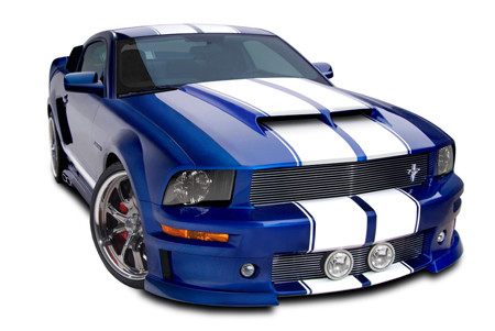 05-09 Ford Mustang Motorhaube - Cervinis - Ram Air