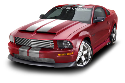 05-09 Ford Mustang Motorhaube - Cervinis - Type 4 Ram Air