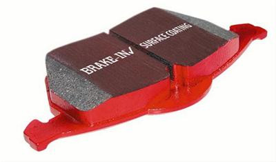 65-67 Ford Mustang (170, 200, 289, 390, 428) Bremsbelagsatz Scheibenbremse - Rot Vorne