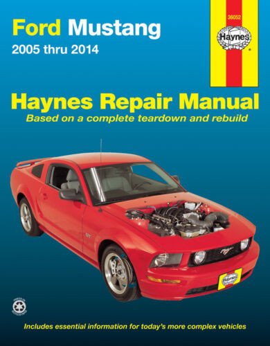 05-14 Ford Mustang Technisches Handbuch - Haynes