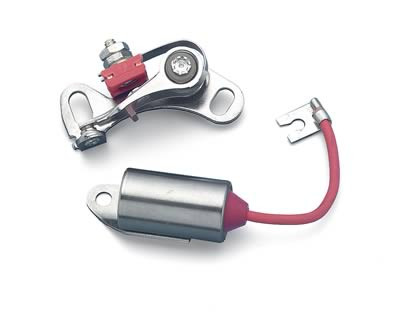 64-73 Ford Mustang Set Unterbrecherkontakt und Kondensator Zündung