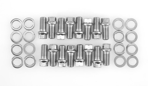 64-73 Ford Mustang Schraube Fächerkrümmer - ARP - Edelstahl - 3/4 " - Sechskant - Set