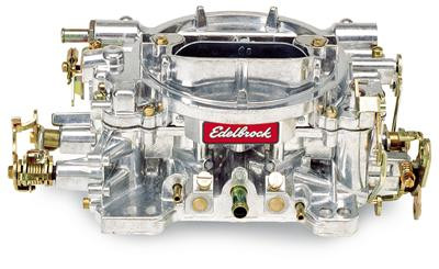 Chevrolet, Ford (289, 302, 305) Vergaser - Edelbrock Performer - 500 cfm - Aluminium - Manueller Choke - Poliert