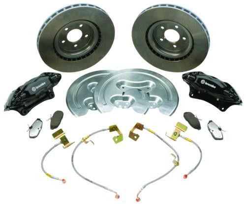 05-14 Ford Mustang (3.7, 4.6, 5.0, 5.4) 14 Zoll Brembo Bremsanlage orig. GT500 Vorne