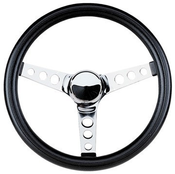 64-73 Ford Mustang Lenkrad - Grant Classic - 13,5 Zoll - Schaumstoff - Schwarz - Gelocht