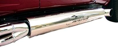 63-82 Chevrolet Corvette Hitzeschild Abgasanlage - Mit Corvetteflaggen