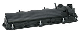 05-10 Ford Mustang (4.6) Ventildeckel - Aluminium - Carbon-Optik