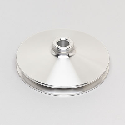 64-73 Ford Mustang Riemenscheibe Servopumpe - Aluminium - 1 Rille - 5 "